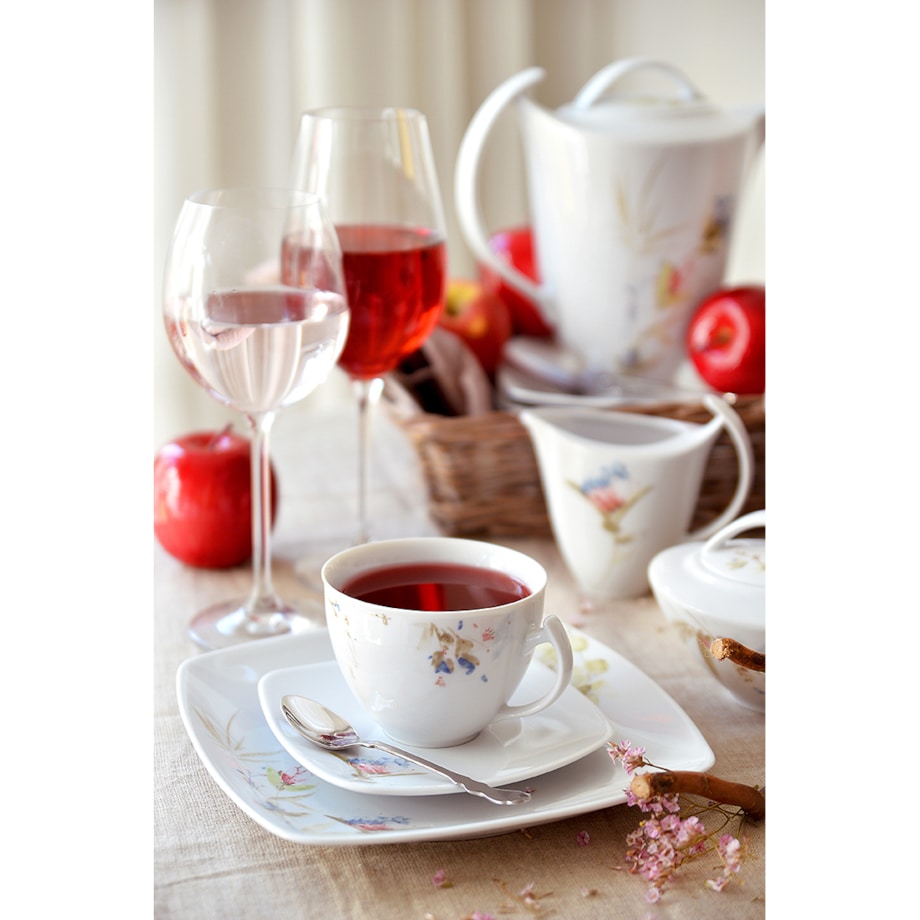 Garnitur do kawy dla 12 osób 39 el. Akcent Letni Czar G860