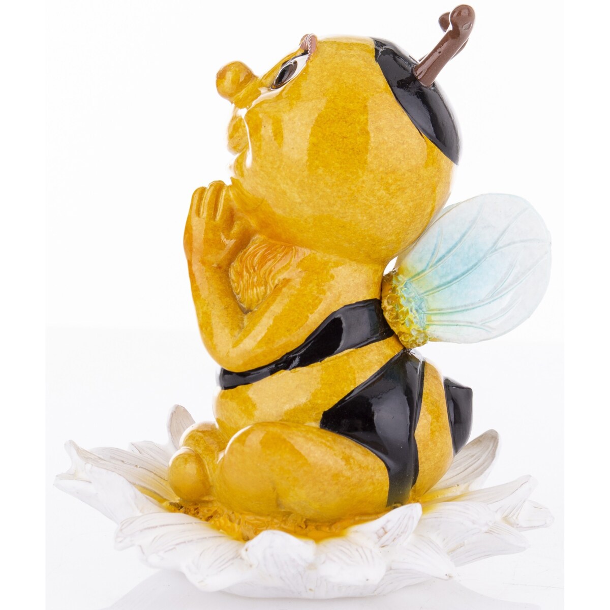 Dekoracja - para kolorowych pszczółek 10x9x9 cm API joginki