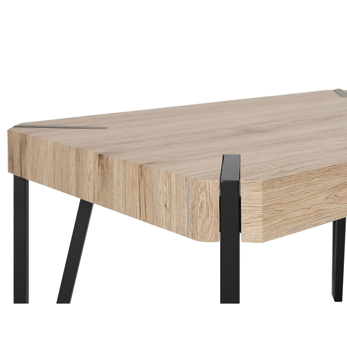 Stół do jadalni 130 x 80 cm jasne drewno CAMBELL