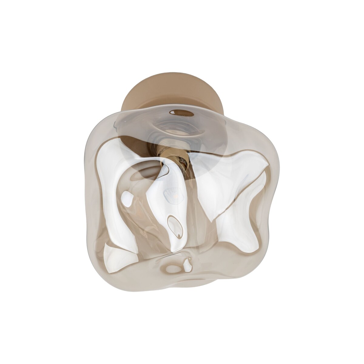 Lampa sufitowo-ścienna TK Lighting LAVA SABIA 11104 beżowo-biała G9