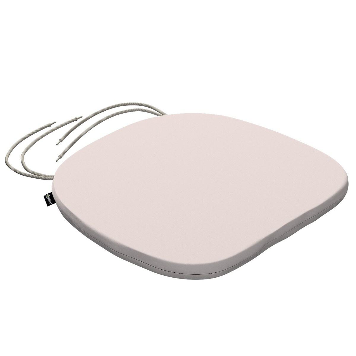 Poduszka na krzesło Bartek, ecru, 40 x 37 x 2,5 cm, Crema