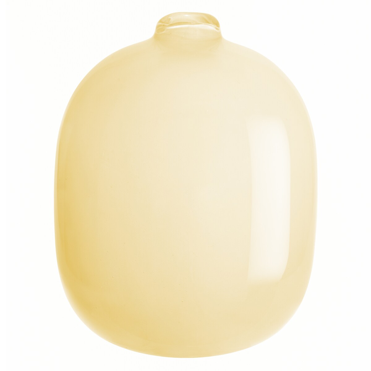 Szklany wazon w pastelowym kolorze CROCUS, 12,5 cm