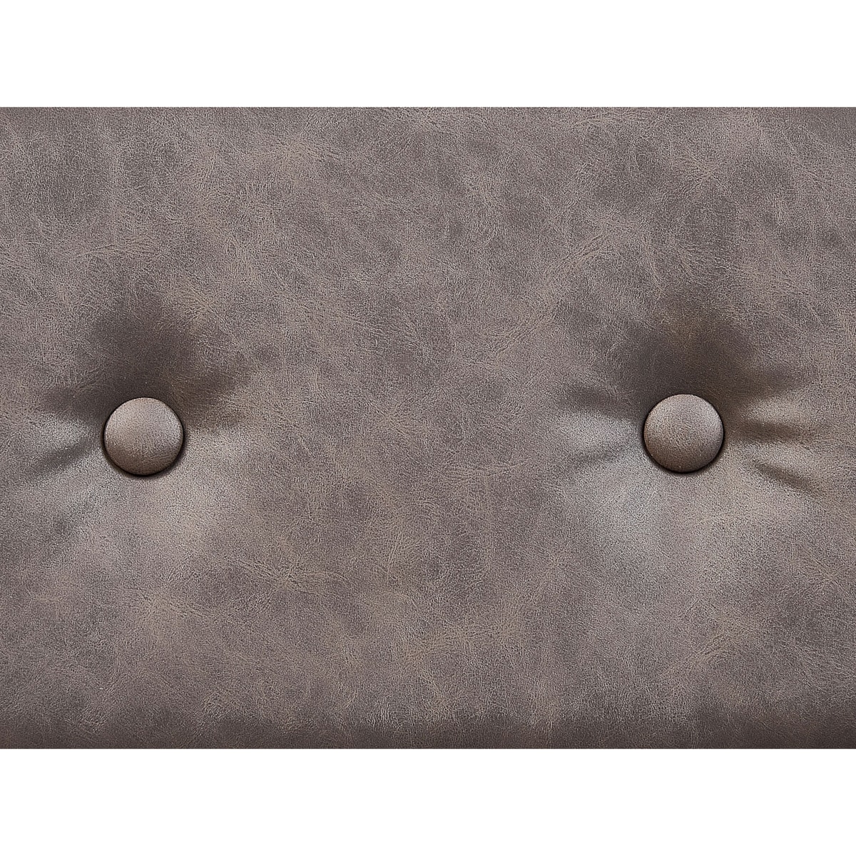 Krzesło biurowe regulowane ekoskóra ciemnobrązowe ALGERITA