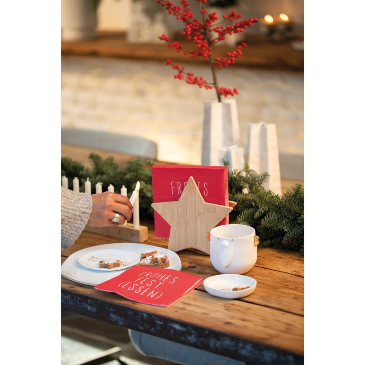 Kubek Święty Mikołaj, 8,5 cm, Raeder