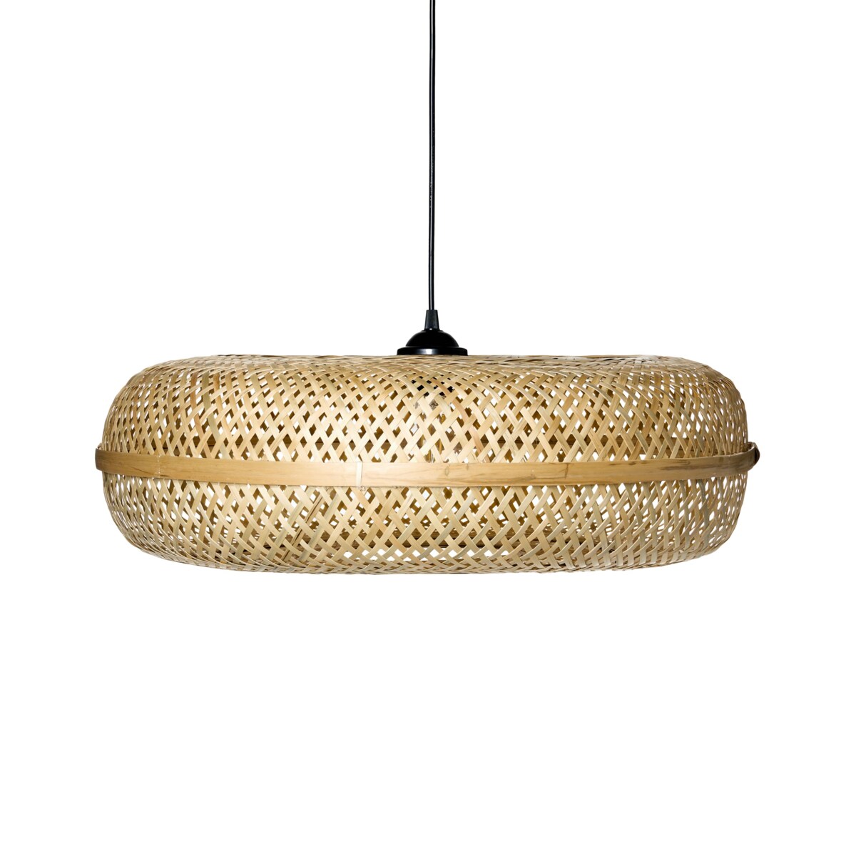 Lampa wisząca LAJAS Drewno bambusowe Naturalny