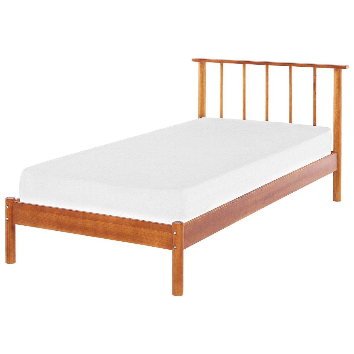 Łóżko drewniane 90 x 200 cm jasne BARRET