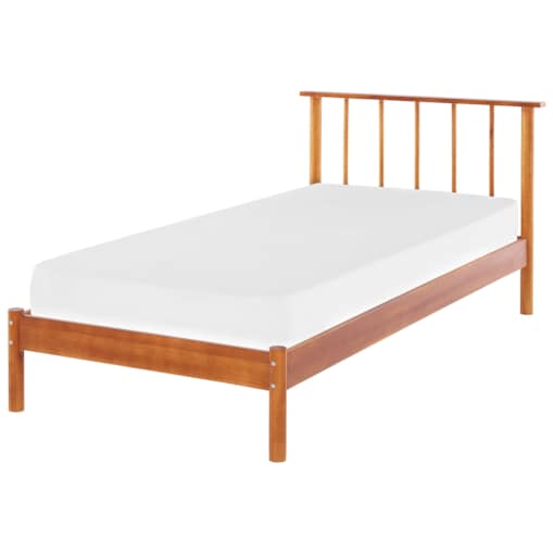 Łóżko drewniane 90 x 200 cm jasne BARRET