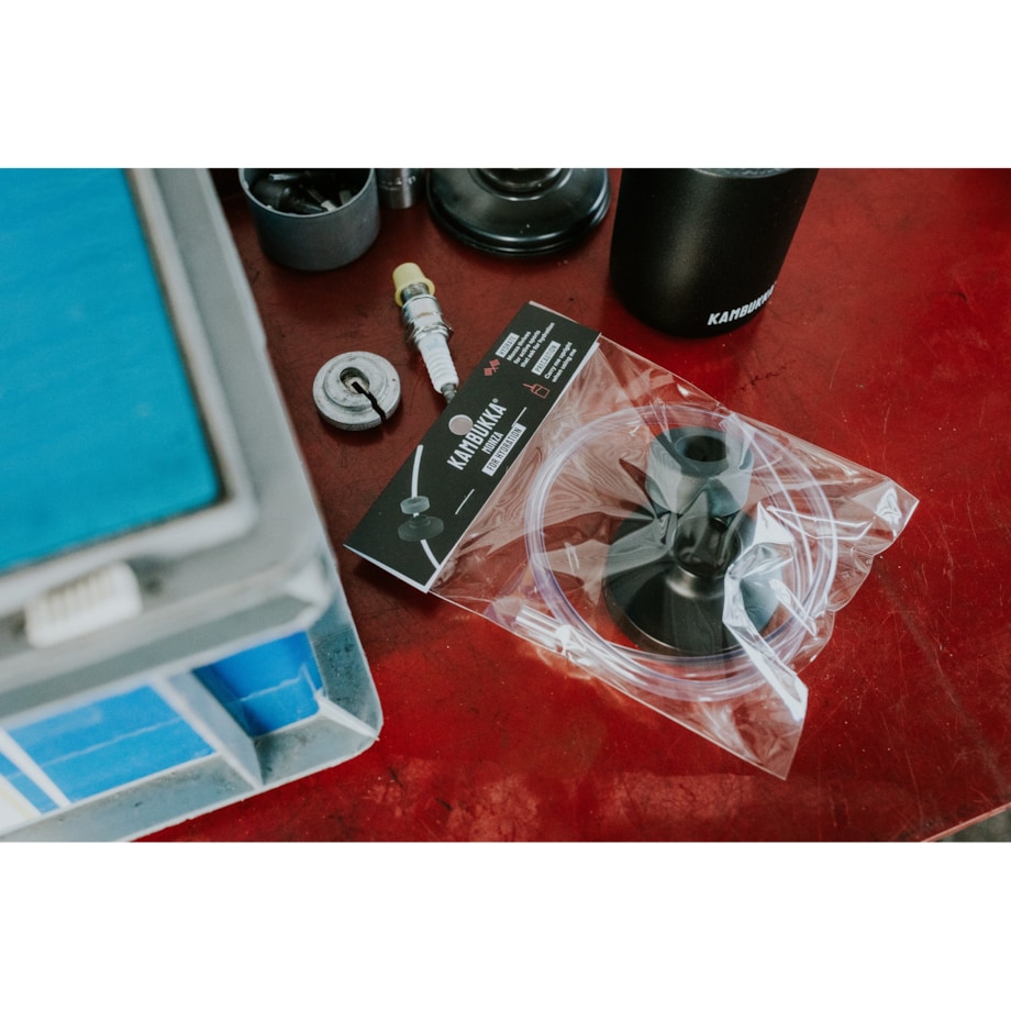 Nakrętka Monza lid do butelki Kambukka Grey/Black słomka do picia na rower