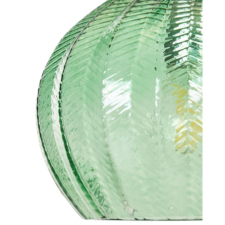 Lampa wisząca szklana zielona KEILA