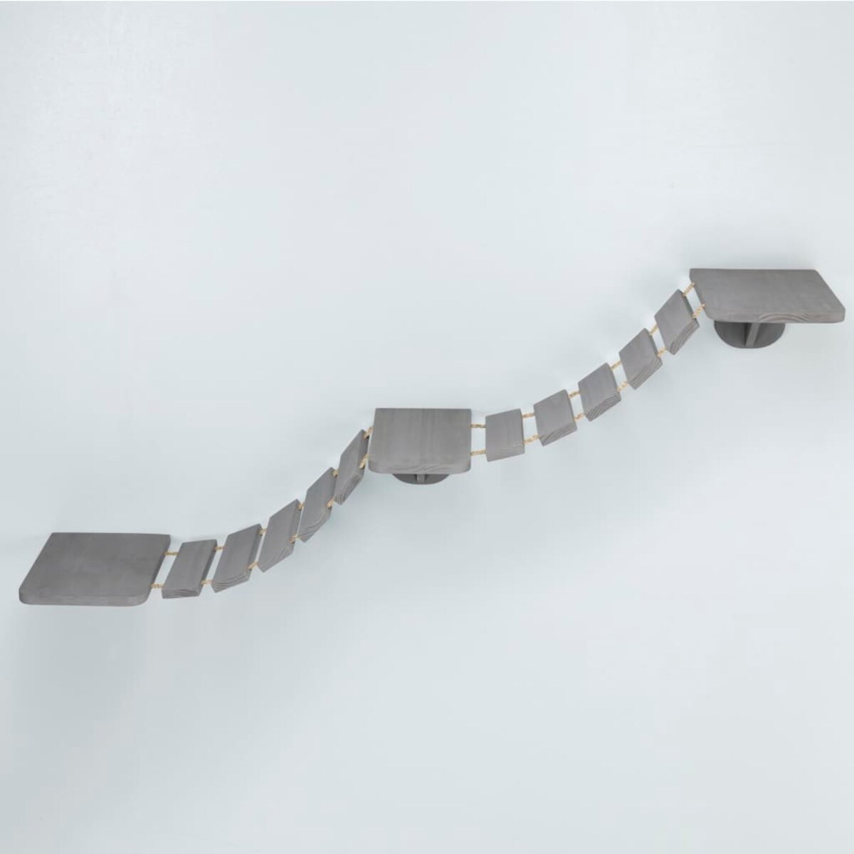 TRIXIE Ścienna drabinka dla kota, 150 x 30 cm, taupe