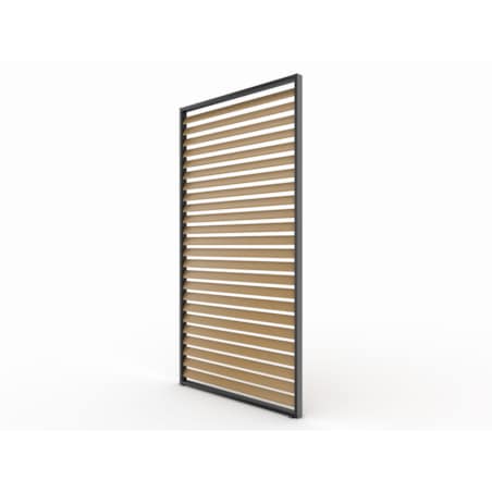 Panel boczny żaluzjowy do pergoli aluminiowy 3m