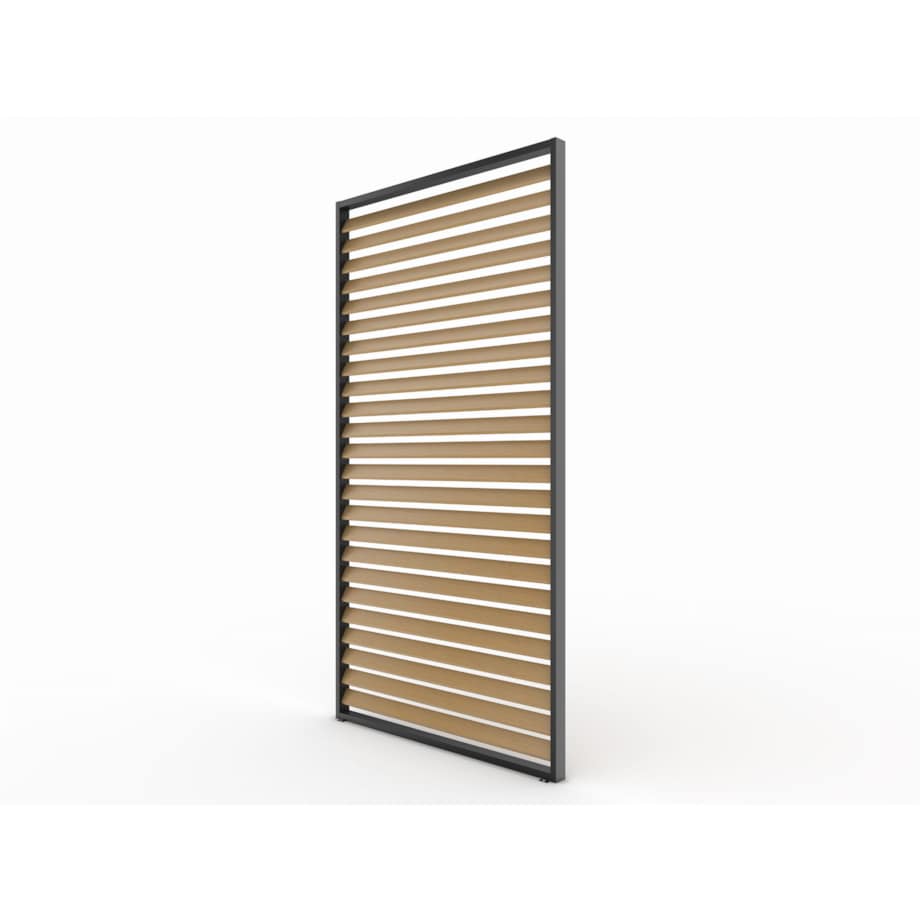 Panel boczny żaluzjowy do pergoli aluminiowy 3m