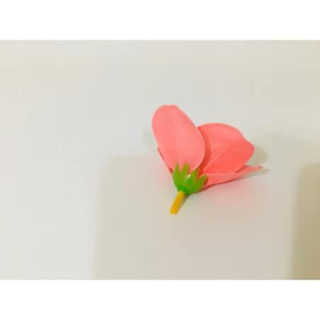 KWIATY MYDLANE MAGNOLIA do bukietów stroika flower box RÓŻOWA dekoracja