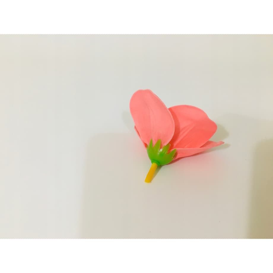 KWIATY MYDLANE MAGNOLIA do bukietów stroika flower box RÓŻOWA dekoracja