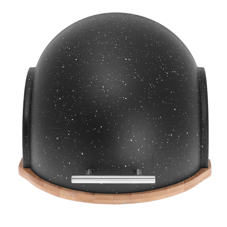 Chlebak bambusowo-akrylowy czarny marmurek KLAUSBERG