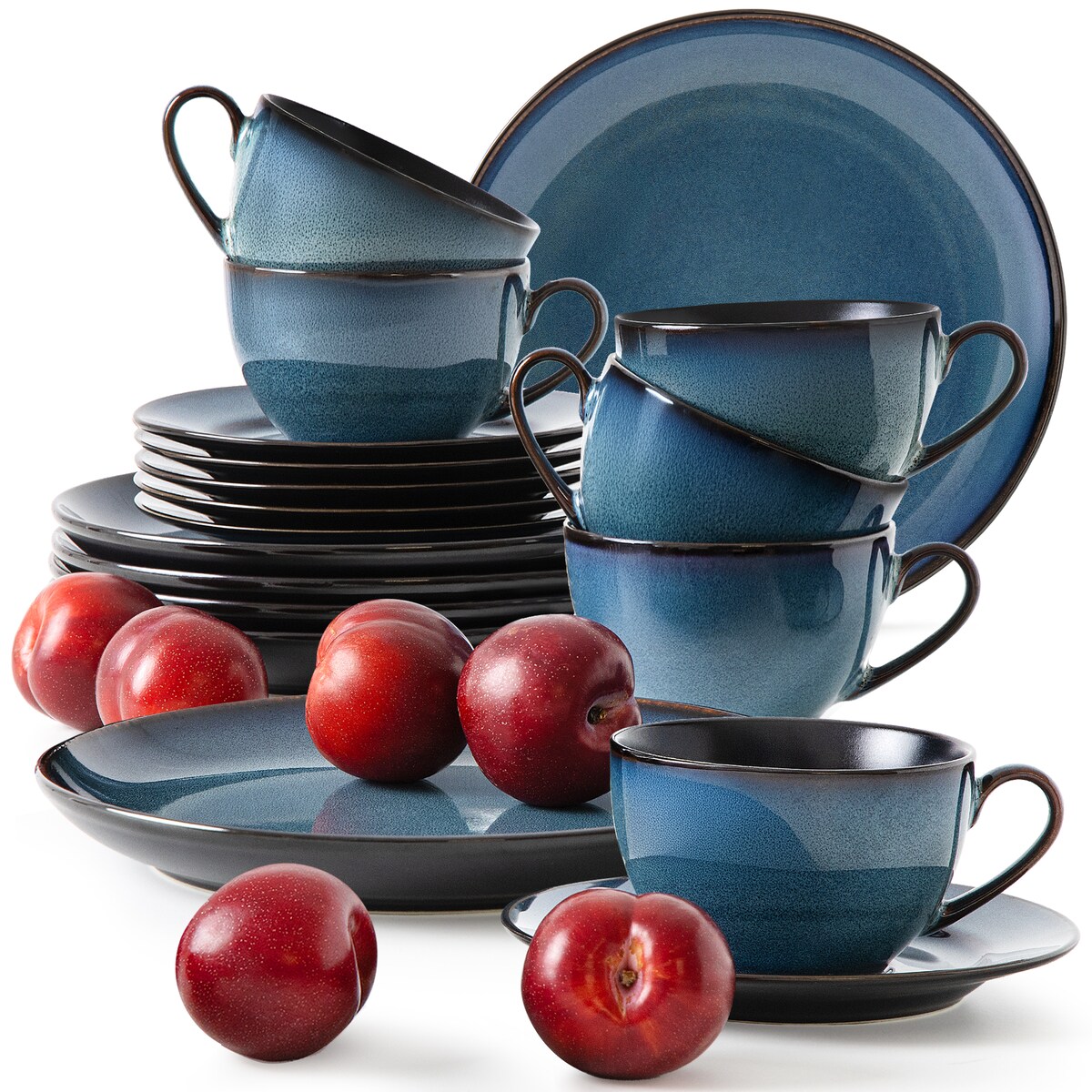 BALI Zestaw kawowy 6 os. (18 el.)