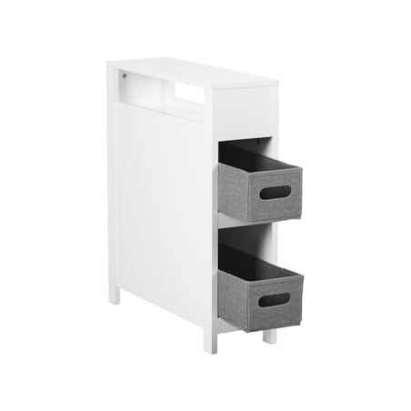Szafka łazienkowa CACHI 20 cm Biały