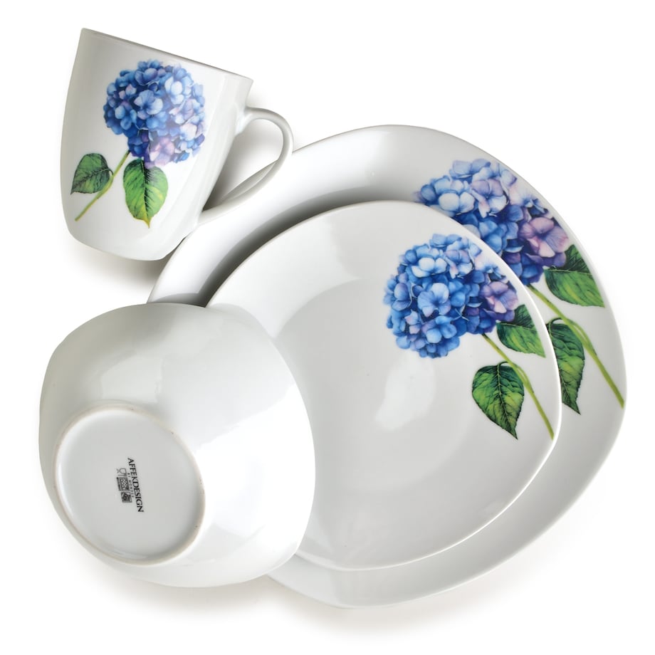 Komplet obiadowy 16-częściowy LEA Purple