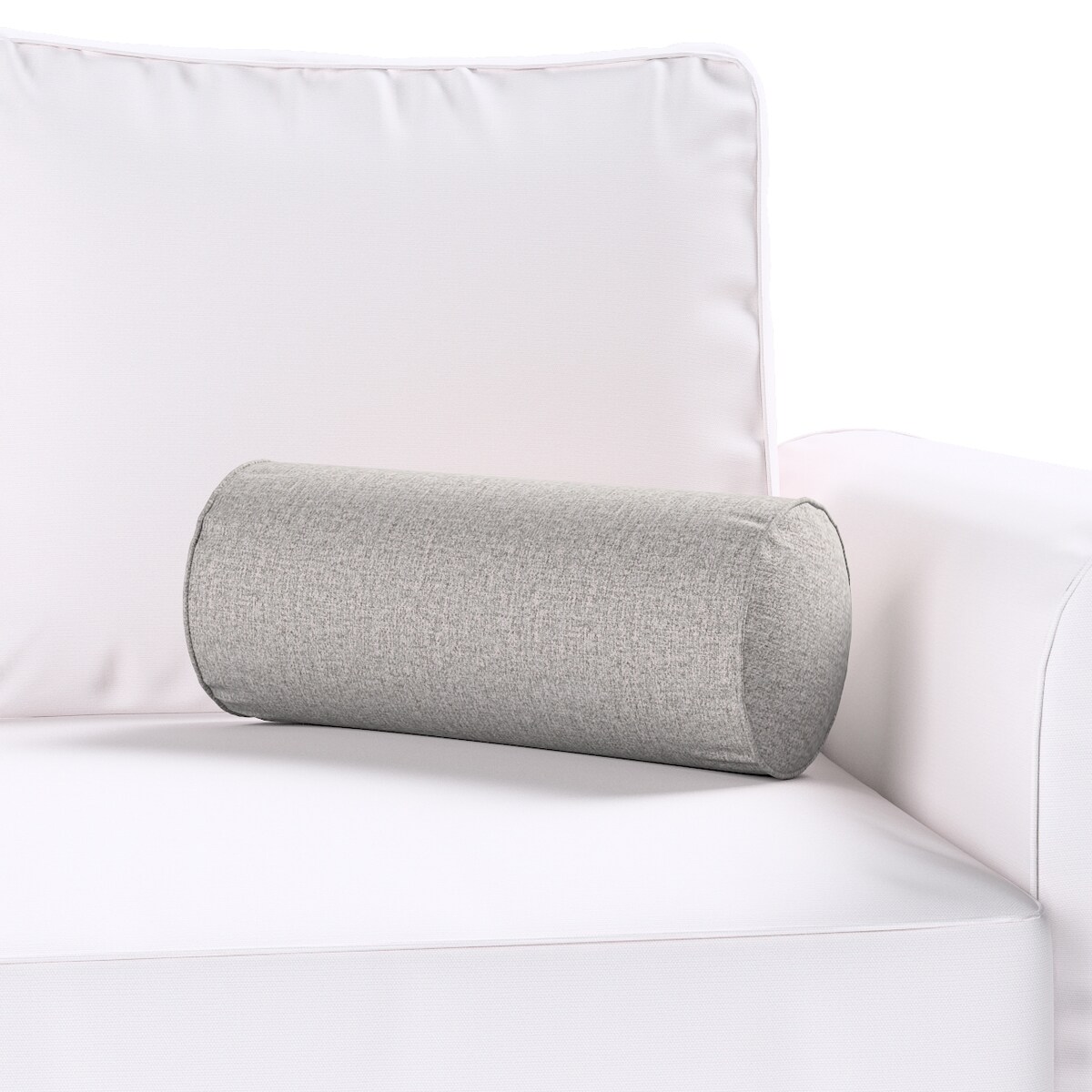 Poduszka wałek prosty, szary, Ø16 x 40 cm, Edinburgh