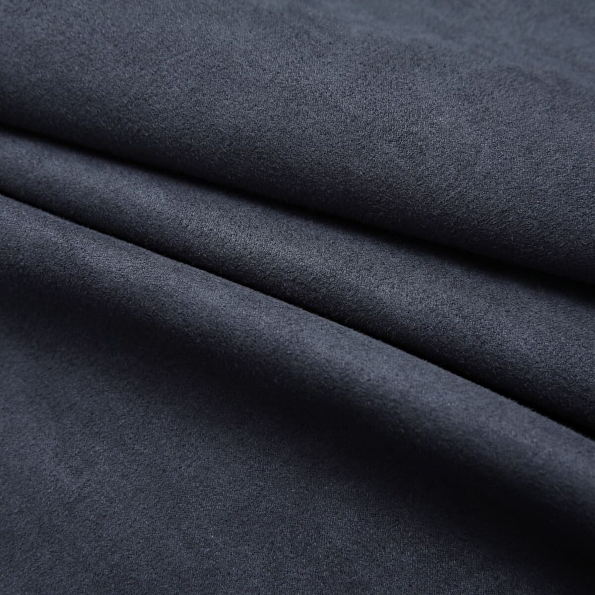 vidaXL Zasłony zaciemniające z metalowymi kółkami, 2 szt., antracytowe