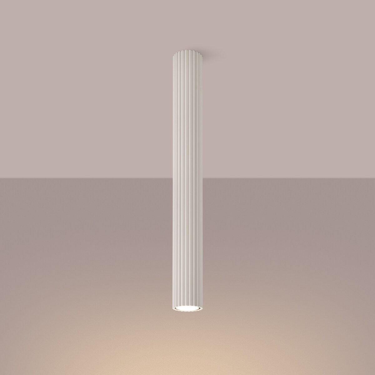 Plafon KARBON 60 beżowy