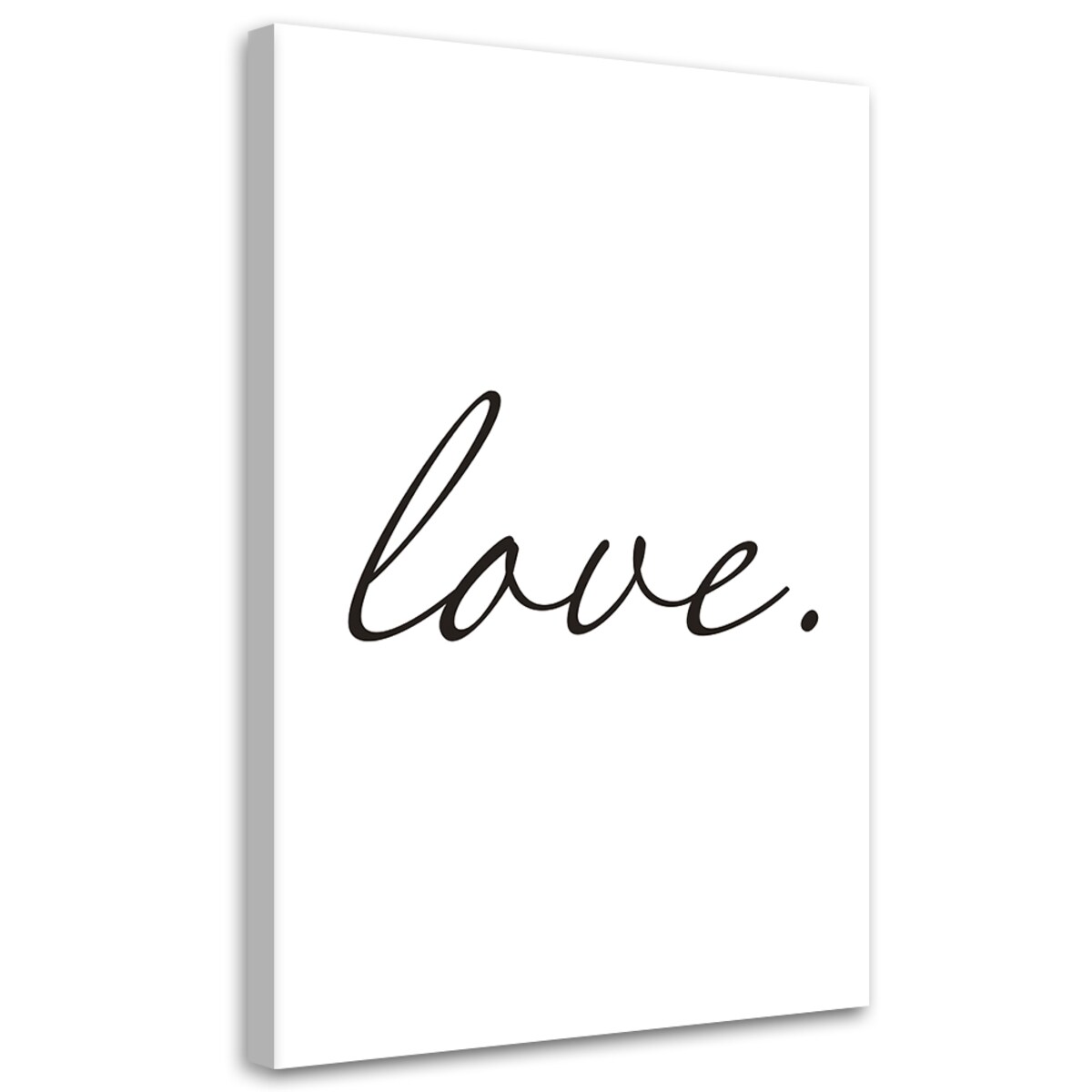Feeby Obraz na płótnie, Napis Miłość 40x60