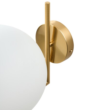 Lampa ścienna LIZONNE Złoty Metal