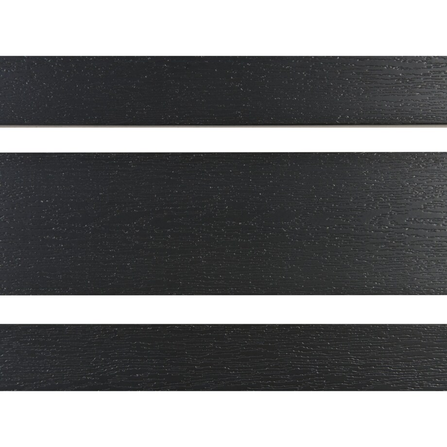 Stół ogrodowy VERNIO 180 cm 90 cm Metal Czarny/ srebrny