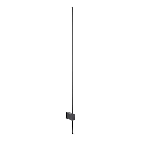 Kinkiet Led Tk Lighting Lixa Liniowe Podświetlenie Ścian Czarny 18W