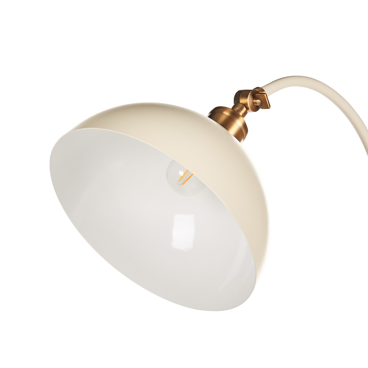 Lampa podłogowa LENNON Regulowana Metal Jasnobeżowy