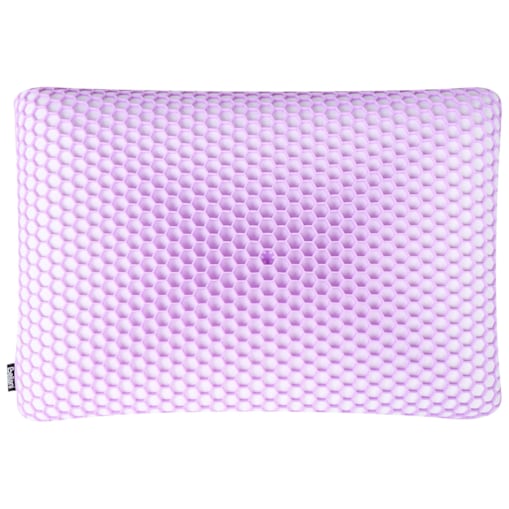 Poduszka ATHOS Niska Pianka memory 55 x 35 cm Fioletowy