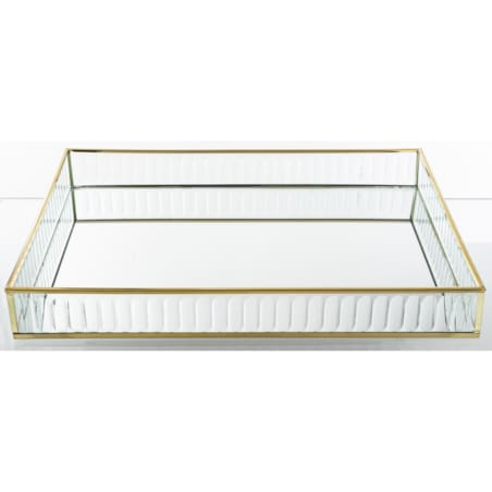 Taca dekoracyjna szklana 35 x25x4,5 cm VETRU prostokątna