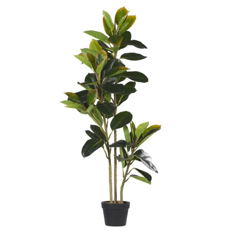 Sztuczna roślina FICUS ELASTICA 134 cm Zielony