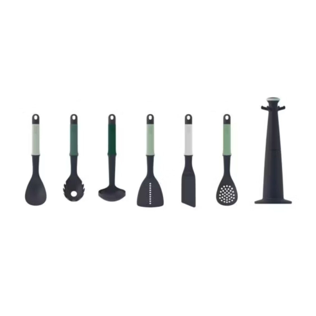 Zestaw 5 narzędzi na stojaku Elevate Sage,  34 x 23 x 23 cm, Joseph Joseph