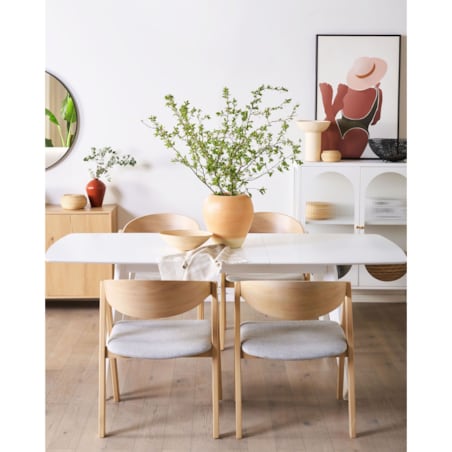 Obraz na płótnie w ramie kobieta 63 x 93 cm brązowo-biały FELTRINA