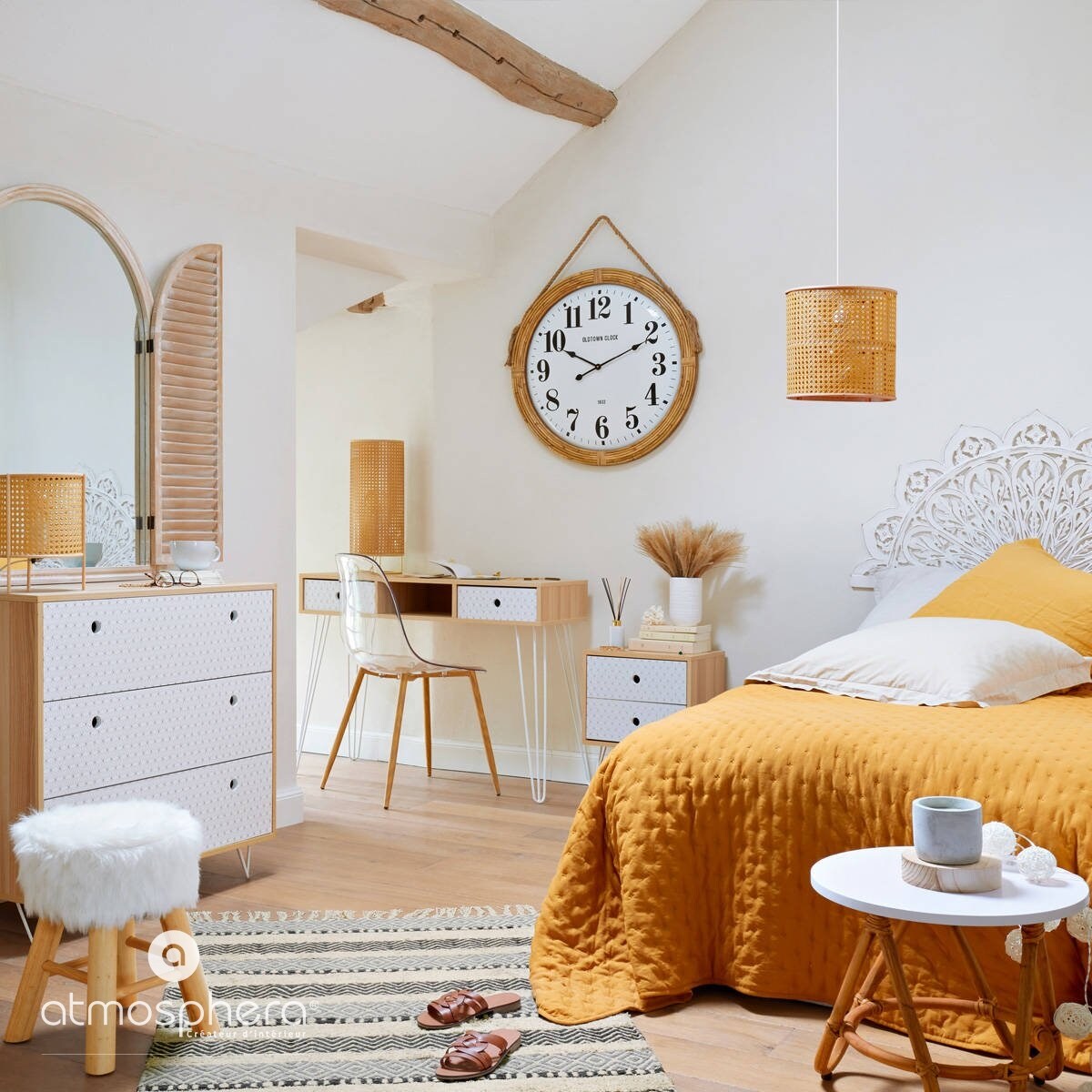 Narzuta na łóżko pikowana GYPSY, 260 x 240 cm