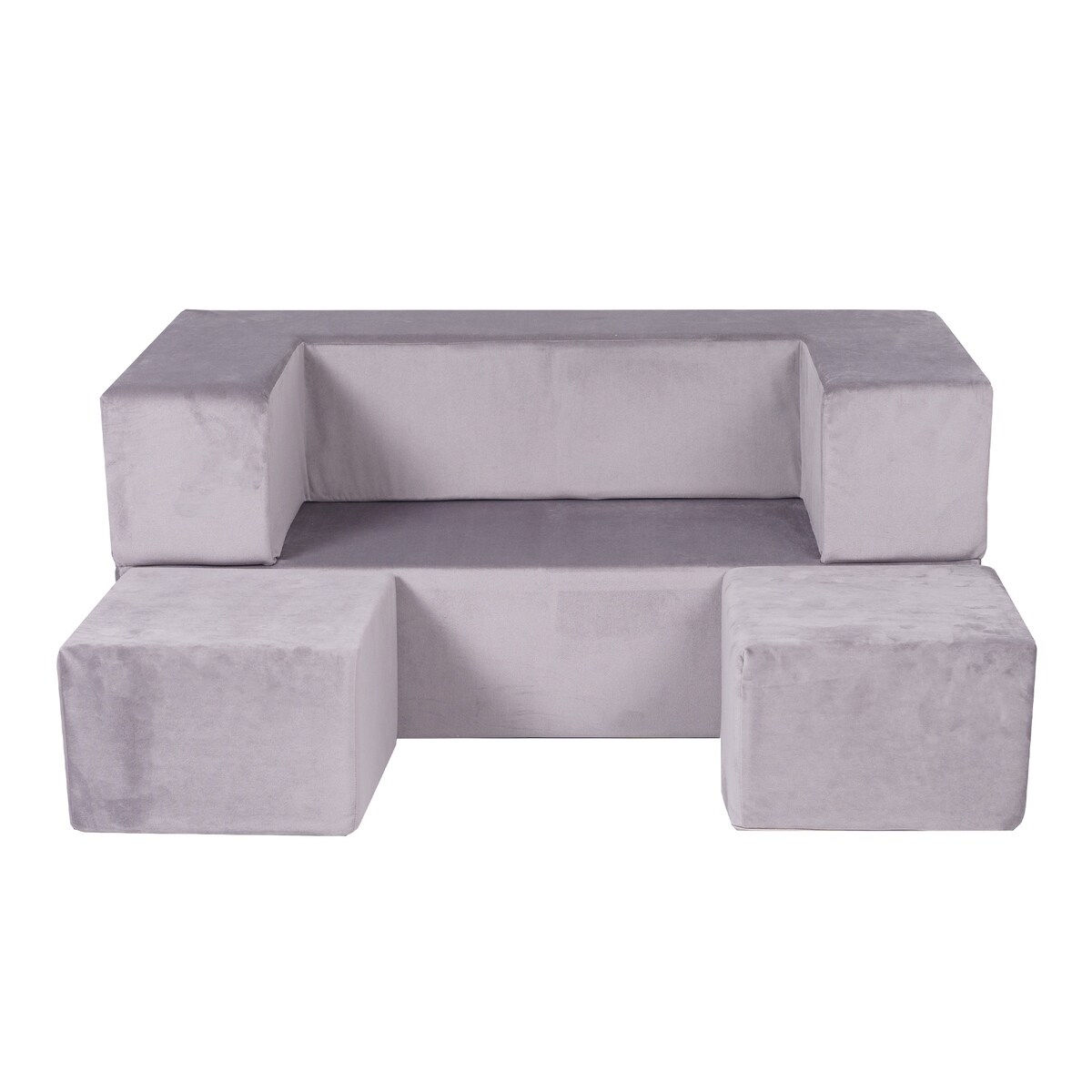 Sofa dla Dzieci, Cube, Szara
