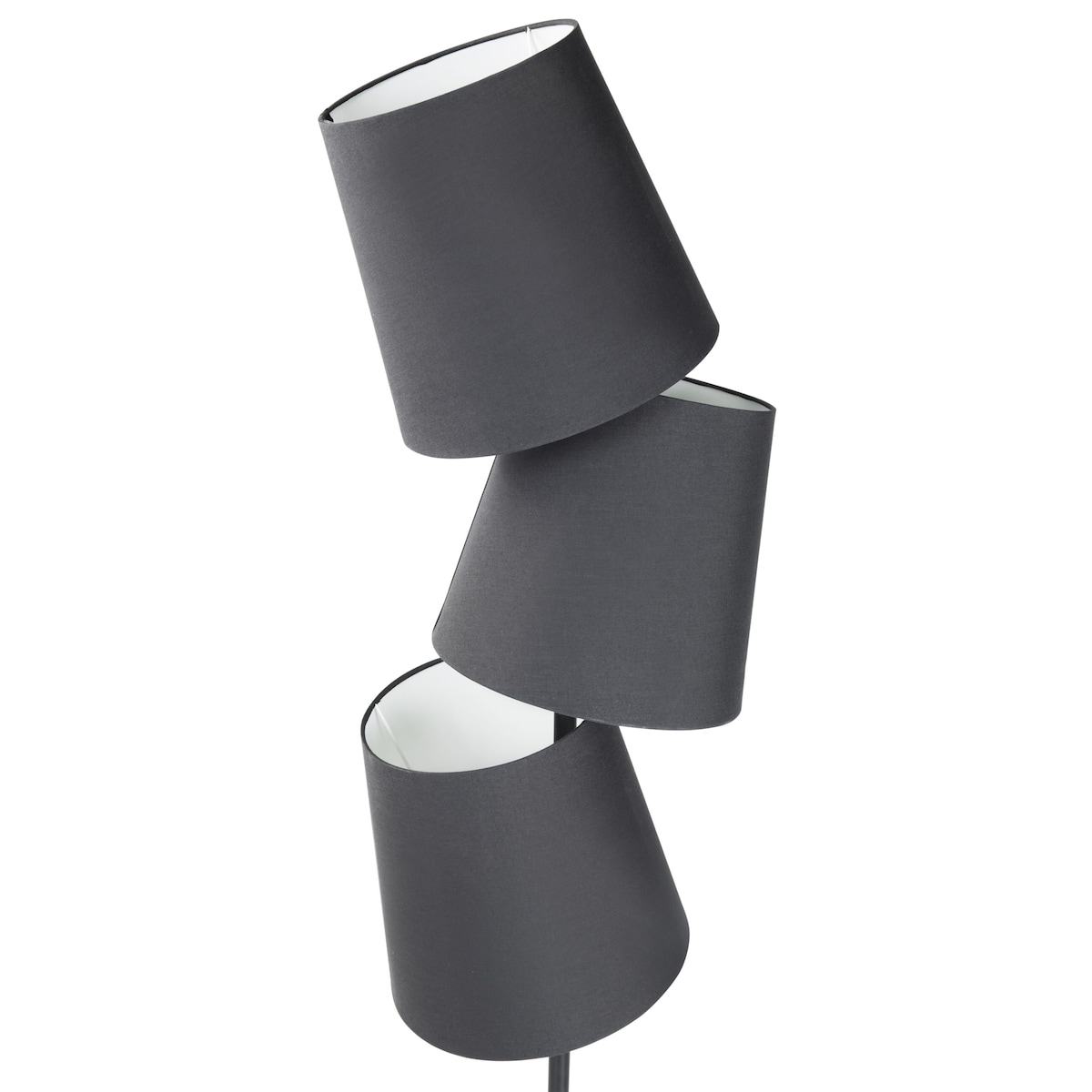 Lampa podłogowa RIO GRANDE Metal Czarny