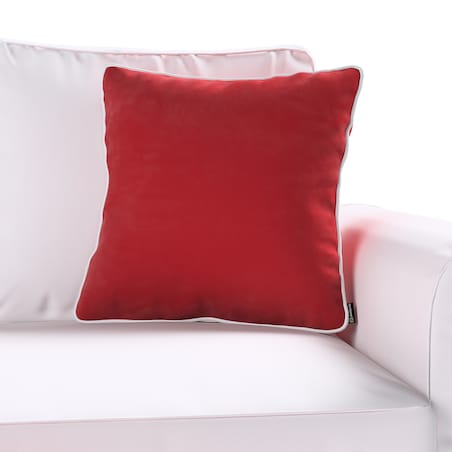 Poszewka Laura na poduszkę 43x43 intensywna czerwień