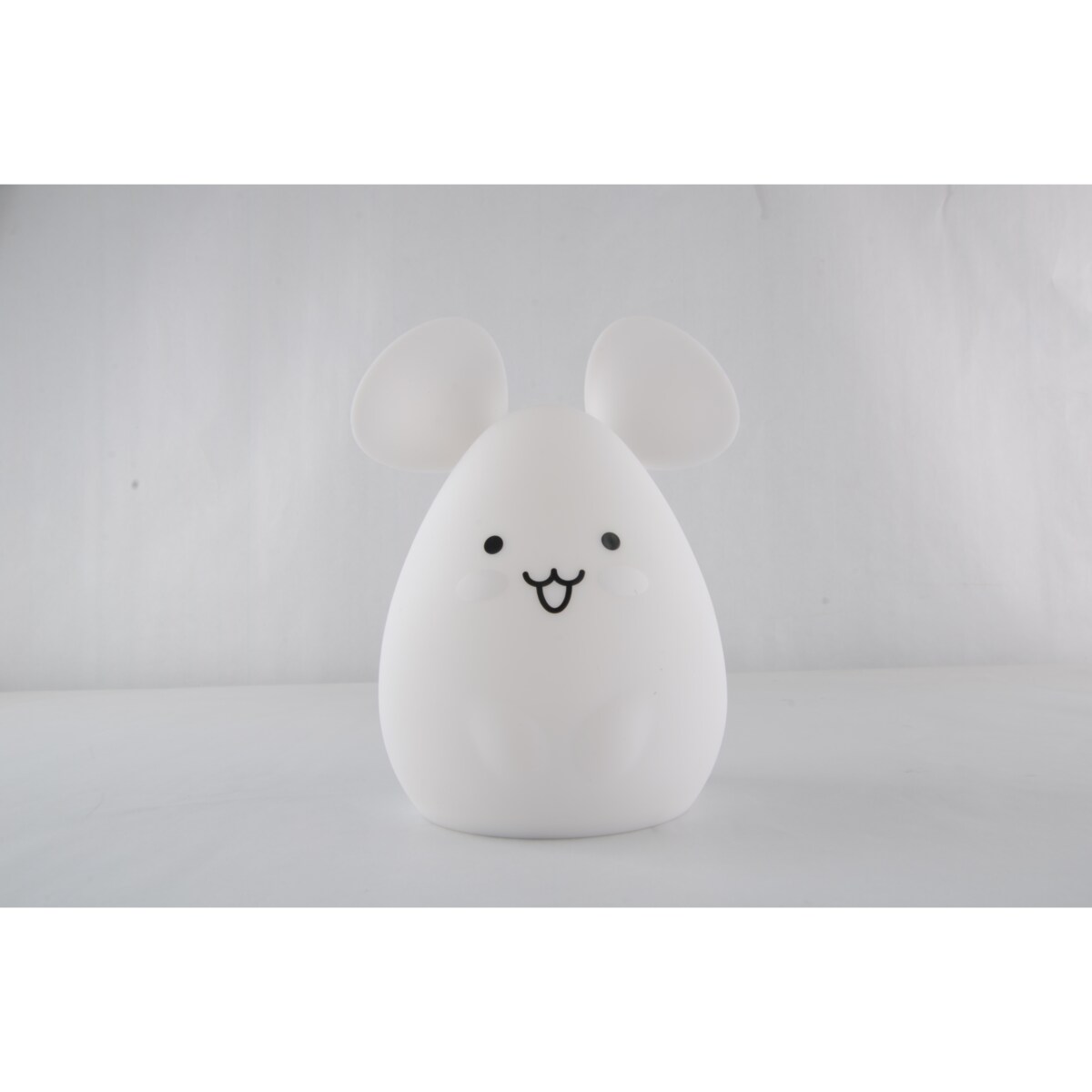 InnoGIO GIOmouse silikonowa lampka mysz LED dotykowa dla dzieci, 8 kolorów ładowana