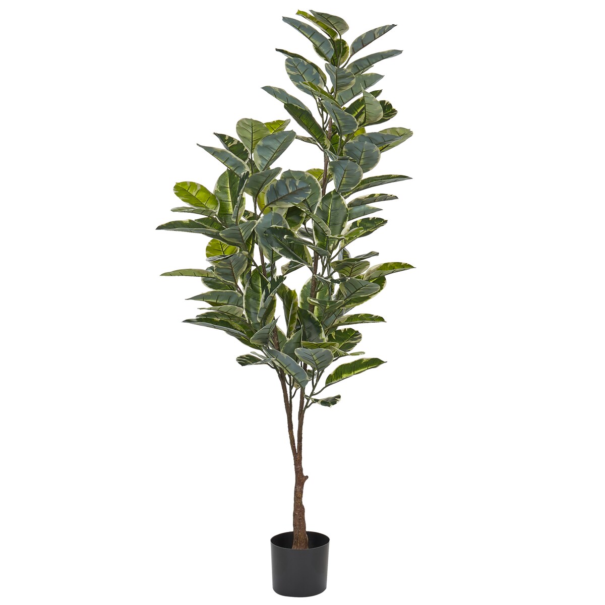 Sztuczna roślina FICUS ELASTICA 160 cm Zielony