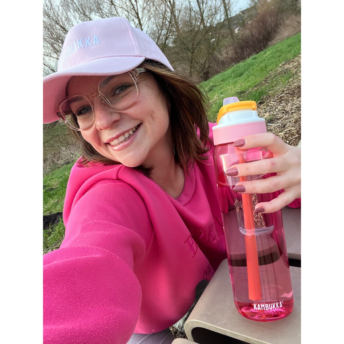 Butelka na wodę bidon Lagoon 1000ml Sunny Melon