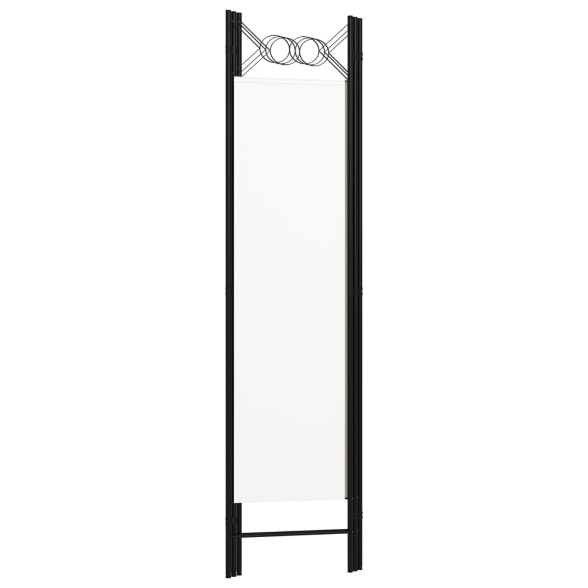 vidaXL Parawan 3-panelowy, biały, 120 x 180 cm
