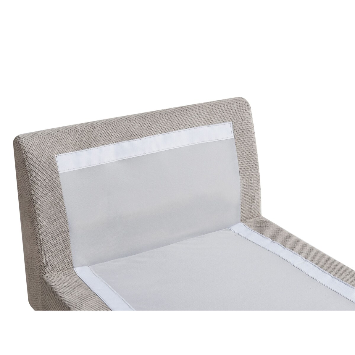 Szezlong beżowoszary VIZILLE