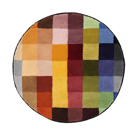 Kleine Wolke Cubetto Dywanik łazienkowy kolorowy 90 cm okrągły