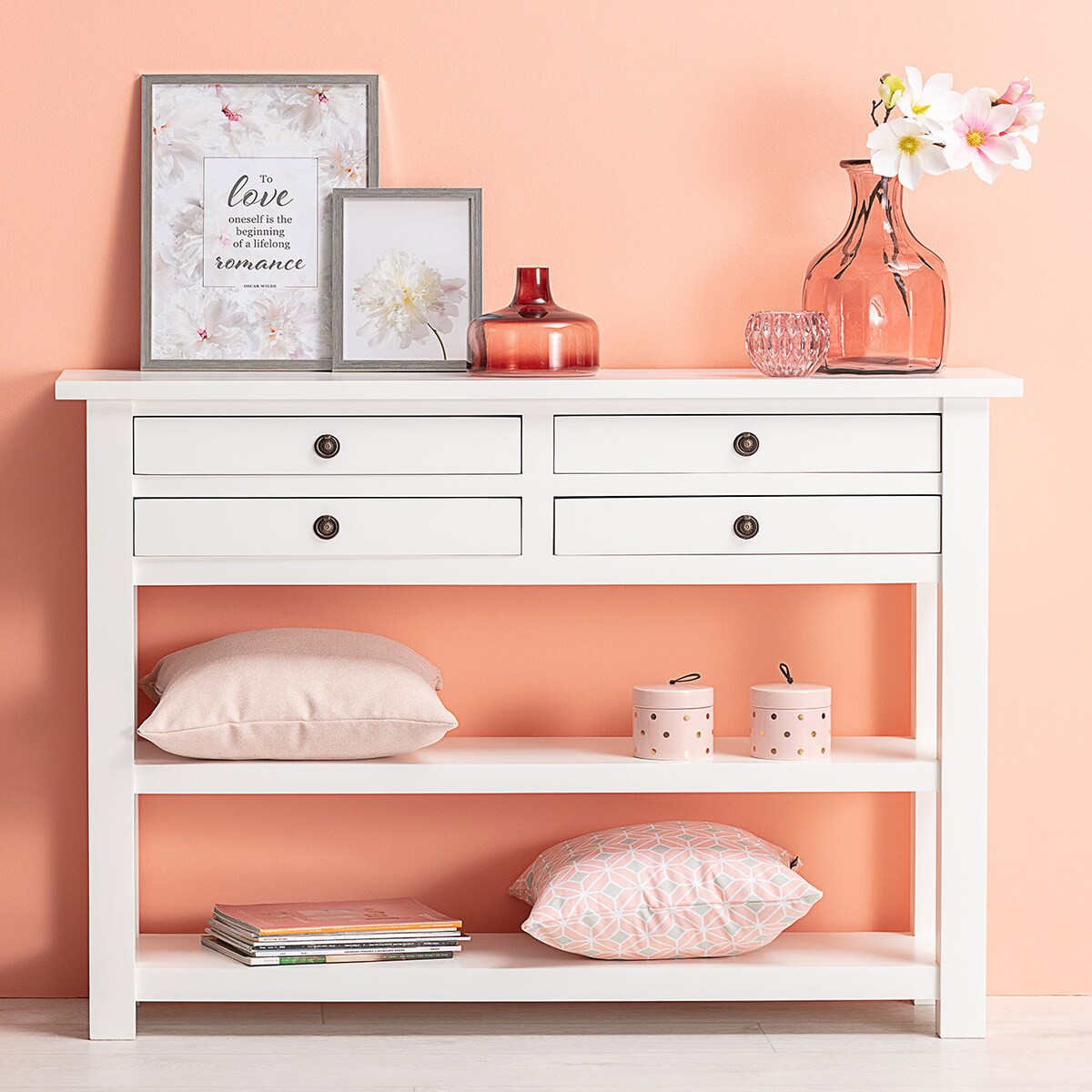 Obraz Peony I 30x40cm silver, 30 x 40 cm