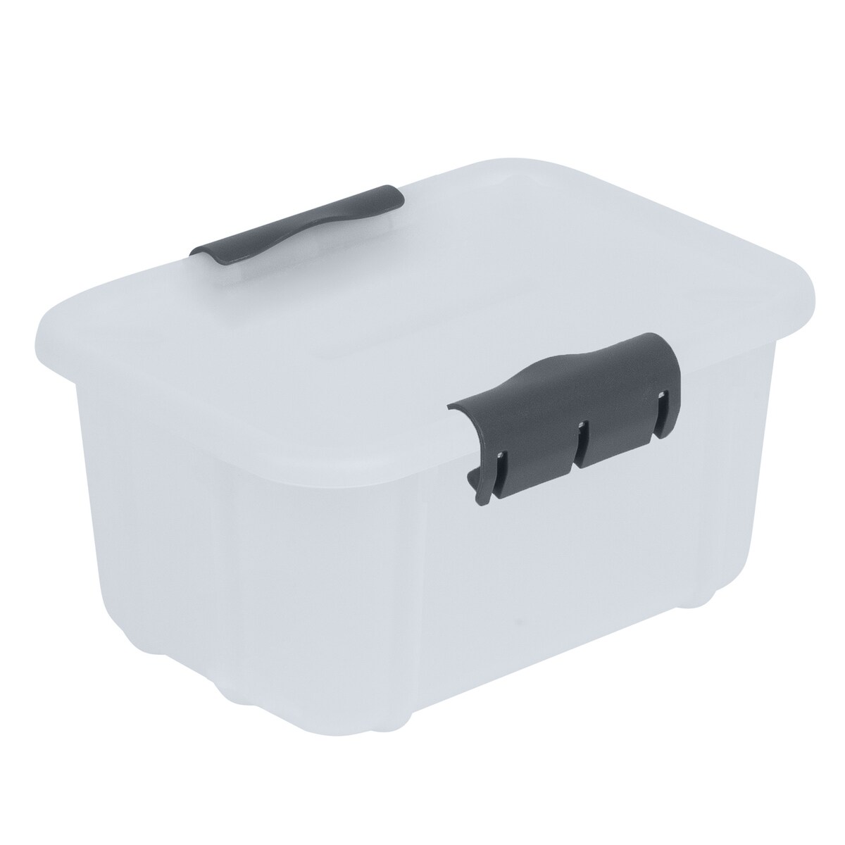 Pojemnik Plastikowy Pudełko 8 L Plastikowe Zamykany Z Pokrywką Pudło Box Do Przechowywania Na Zabawki Biżuterię Ubrania Mleczne