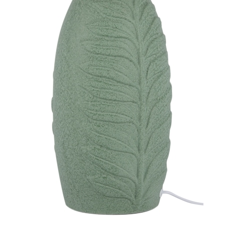 Lampa stołowa ceramiczna zielona OHIO