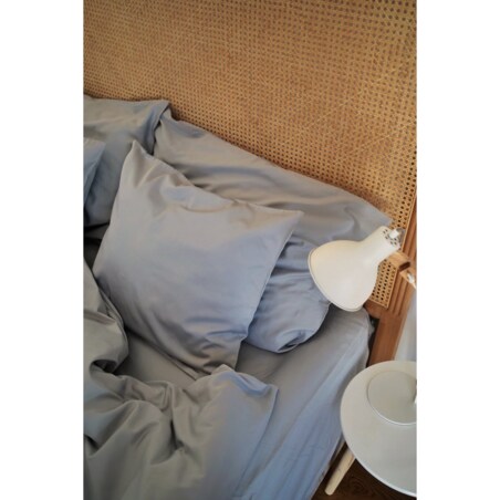 Pościel satynowa cloudy grey 220/200 + 2 x 70/80 cm