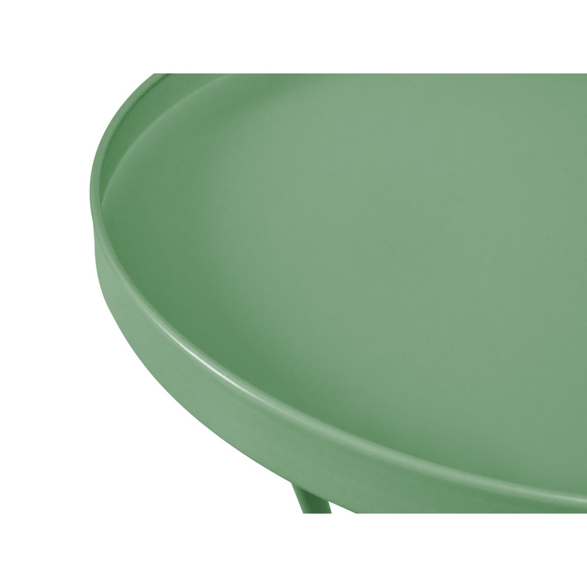 Stolik ogrodowy CAVINIA 40 cm Metal Zielony